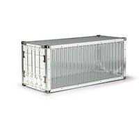 Carson Carson-907335 Bloqueo 1:14 20 pies. See-Container Kit, RC Truck, Accesorios para Tamiya Trucks, Repuestos, Piezas de Tuning, Modelismo, 500907335, Color Plata