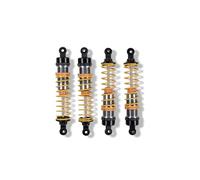 Carson Amortiguador de Aluminio a Presión de Aceite para Modelismo, Tuning y Recambio de Coche RC, 4 Unidades, 90 mm, Ajustable, Compatible con Chasis XS: 500404252, 500404253, 500404254, 500404255