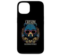 Carson CA Fun Bear - Gafas con diseño de flores Carcasa para iPhone 13