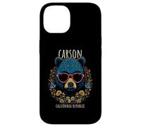 Carson CA Fun Bear - Gafas con diseño de flores Carcasa para iPhone 14