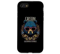 Carson CA Fun Bear - Gafas con diseño de flores Carcasa para iPhone SE (2020) / 7 / 8