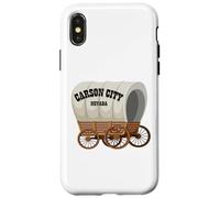 Carson City California - Carro Cubierto para Hombres y Mujeres. Carcasa para iPhone X/XS