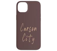Carson City Nevada Diseño Elegante Vintage Carcasa para iPhone 14 Plus