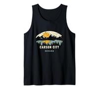 Carson City Nevada, NV Recuerdo de Vacaciones Camiseta sin Mangas