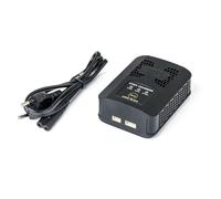 Carson Easy Charger LiPo 2,2 A - Cargador RC, Carga rápida, LiPo 2S y 3S, Balancer XHP, 25 W de Potencia de Salida, Color Negro