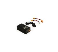 Carson Easy Charger NiMH/LiPo 4A - Cargador RC, Cargador rápido con Delta Peak, Corriente de Carga de 0,5 A a 4 A, 50 W, XT60 a Tamiya & XT90, AC 100-240 V, Negro