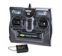 Carson FS Reflex Stick II 2.4GHz 6CH canal con receptor 500501006 transmisor ...