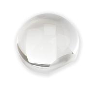 Carson LumiDome 2X Potencia, Lupa de aumento para joyeros con base de 2,0 pulgadas, cristalina, para monedas, sellos y trabajos detallados - Lente acrílica resistente a arañazos (LD-33)