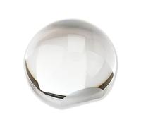 Carson LumiDome Plus 2X Power, Lupa de Bola de Acrílico con Base de 2.5" - Diseño Irrompible, Monedas, Sellos y Materiales de Lectura (LD-75)
