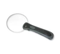 Carson RimFree Lupa Redonda de 2x con Luz LED y Bolsa Suave