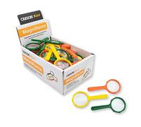 Carson MagniRama 3X, Lupas - Divertidos colores surtidos, Paquete de 50 (JD-3MU)