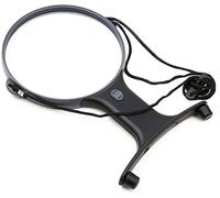 Carson magnishine 2x, lupa con doble led y manos libres, para leer, ha