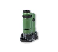 Carson MicroBrite 20x-40x, Microscopio de Bolsillo con Zoom y Luz LED, Ciencia y Educación - Microscopio Compacto para Niños - Juguetes STEM, Microscopio de Mano - Verde (MM-24)