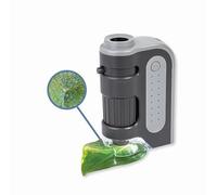 Carson MicroBrite Plus 60x-120x LED Microscopio de bolsillo, Microscopio Portátil, Microscopio para niños, Mini Microscopio profesional (MM-300)