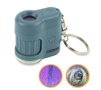 Carson Microscopio de Bolsillo MicroMini de 20x con Luces LED y UV y Linterna LED - Azul