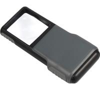 Carson Optical 5 x minibrite LED Iluminado Lupa asférica Deslizante con Funda Protectora