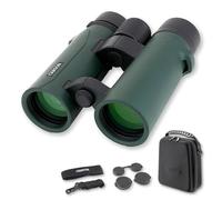 Carson Serie RD 8x42 mm, Prismáticos compactos HD impermeables de puente abierto, Prismáticos de alta potencia para observación de aves (RD-842)