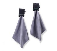 Carson Sistema de Limpieza de Microfibra para Lentes Paño, Adultos Unisex, Negro II, Talla única