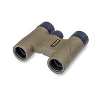 Carson Stinger 8x22mm Aumento de Potencia, Compactos y Ligeros, Camping, Aventura al Aire Libre, Observación de Aves - Incluye Funda, Correa de Muñeca y Paño de Limpieza - Verde Oliva (HW-822)