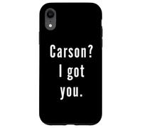 Carson? Te tengo. Carcasa para iPhone XR