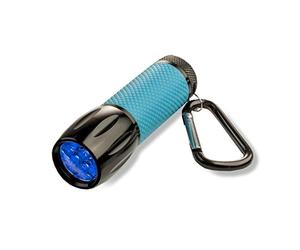 Carson UVSight Pro Linterna UV LED con luz UV, con mango de goma que brilla en la oscuridad, Genial para manchas de mascotas, fugas en vehículos, inspección de billetes y curado de resinas (SL-44)
