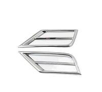 Carstyling para Tiguan 2017 2018 para Volkswagen para 2 MK2 2016 parrilla delantera luces antiniebla lámparas marco embellecedor pegatinas