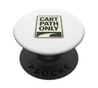 Cart Paths Only First Tees Jitters Public Golf Society Chistes PopSockets PopGrip Adhesivo