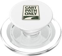 Cart Paths Only First Tees Jitters Public Golf Society Chistes PopSockets PopGrip para MagSafe