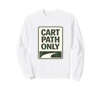 Cart Paths Only First Tees Jitters Public Golf Society Chistes Sudadera