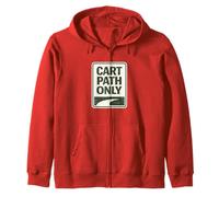 Cart Paths Only First Tees Jitters Public Golf Society Chistes Sudadera con Capucha