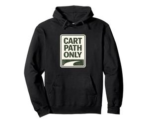 Cart Paths Only First Tees Jitters Public Golf Society Chistes Sudadera con Capucha