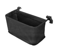 Cart Tail Organizer Bag, Foldable Oxford Cloth Storage Pocket, 16.54x8.27x8.66 Inches, Pushchair Attachment, Spacious Interior, Multi-Purpose Caddy for Picnic Garden Camping Beach