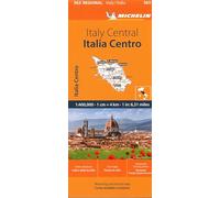 Michelin Mapa regional Italia Centro 11563