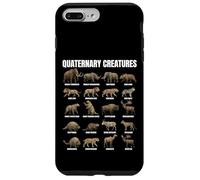 Carta de Criaturas cuaternarias Pleistoceno Megafauna Animales Carcasa para iPhone 7 Plus/8 Plus