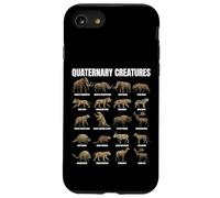 Carta de Criaturas cuaternarias Pleistoceno Megafauna Animales Carcasa para iPhone SE (2020) / 7/8