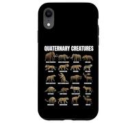 Carta de Criaturas cuaternarias Pleistoceno Megafauna Animales Carcasa para iPhone XR