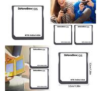 Carta de juego 140 In1 Compilación Tarjeta de juego Jugador portátil para NS