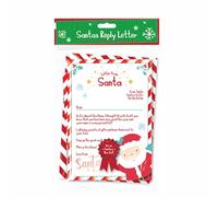 Carta de Papá Noel personalizada 2023 Carta de respuesta de Papá Noel Padre Navidad Día de Navidad Sorpresa Buena lista Actividades divertidas de Navidad Nochebuena Relleno de caja Una letra 1 sobre 1