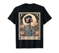 Carta de Tarot Africano de Melanina Black History de The Afro Girl Camiseta
