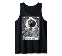 Carta de Tarot Africano de Melanina Black History de The Afro Girl Camiseta sin Mangas