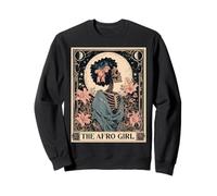 Carta de Tarot Africano de Melanina Black History de The Afro Girl Sudadera