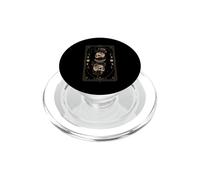 Carta de Tarot Boho Cottagecore Floral Skulls Moon Phases PopSockets PopGrip para MagSafe