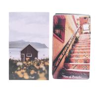 Carta de tarot, cartas de juego espirituales, baraja de tarot arquitectónica, cubierta completa, diseño artístico, 10,5 x 6,2 cm, para fiestas, vacaciones, reuniones, al aire libre, viajes, espiritua