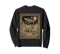 Carta de Tarot Celestial Thorny Devil, Lagarto Australiano Sudadera
