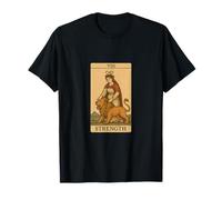 Carta de Tarot con diseño de Camisa, Carta de Tarot Fuerte Camiseta