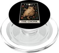 Carta de Tarot con el Divertido Meme de un Gato Gordo de The Chonk, Gato atigrado, Bruja PopSockets PopGrip para MagSafe