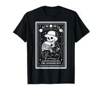 Carta de Tarot con Forma de Esqueleto de Hamburguesa The Burger Boy Witchy Moon Camiseta