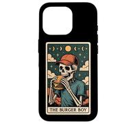 Carta de Tarot con Forma de Esqueleto de Hamburguesa The Burger Boy Witchy Moon Carcasa para iPhone 16 Pro