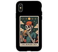 Carta de Tarot con Forma de Esqueleto de Hamburguesa The Burger Boy Witchy Moon Carcasa para iPhone X/XS