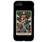Carta de Tarot con Forma de Esqueleto de Hamburguesa The Burger Boy Witchy Moon Carcasa para iPhone SE (2020) / 7/8